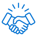 ProHome Construction Handshake Icon