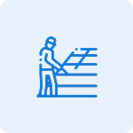 ProHome Construction Inc Home Working on a Roof Icon