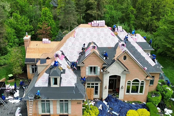 Residential New Roof Installation