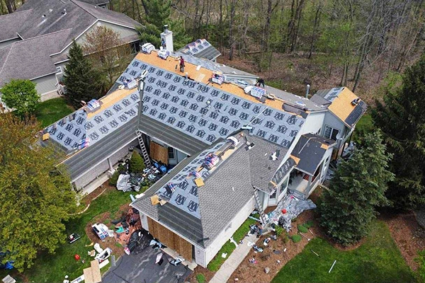 Residential New Roof Installation