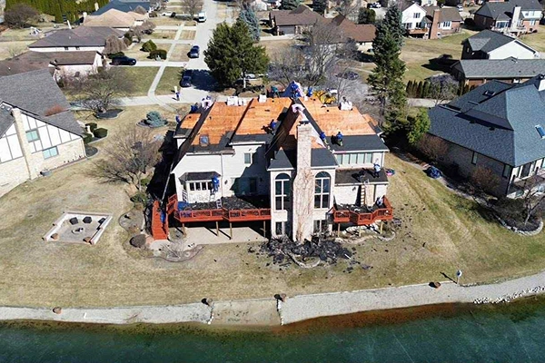 Residential New Roof Installation