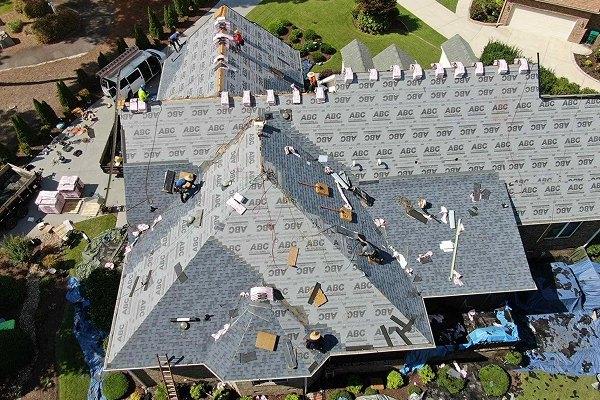 Residential New Roof Installation